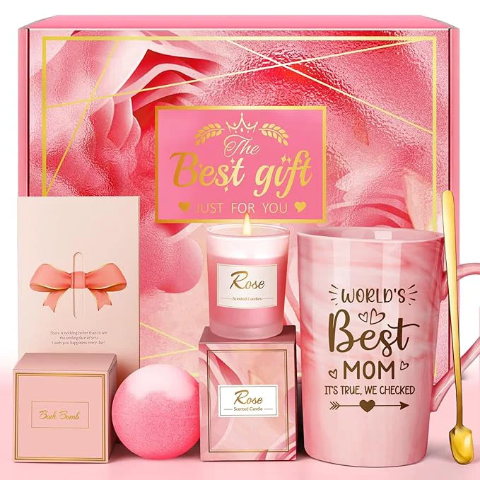 Comfortable Mothers Day Gifts for Mom Friends Unique Birthday Gifts Baskets Set for Original
