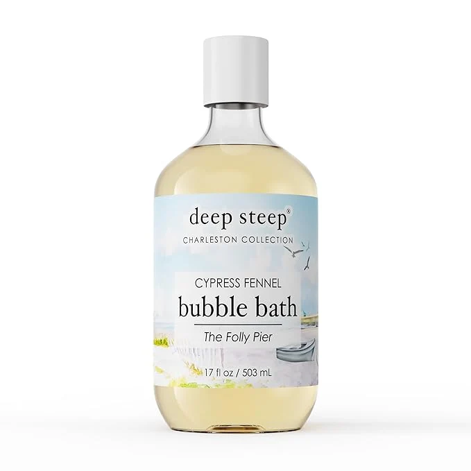 Soft Deep Steep Cypress Fennel Bubble Bath Long-Lasting
