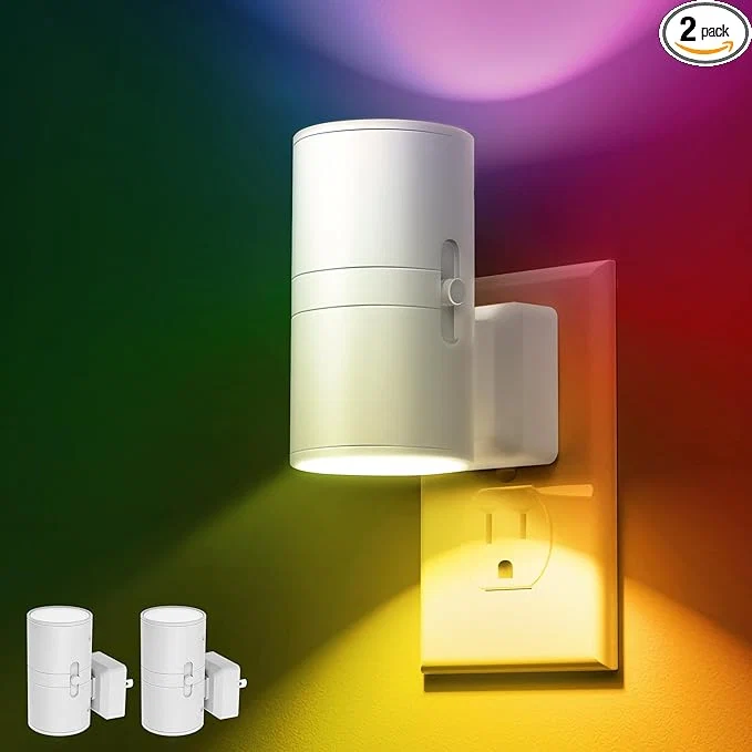 Fine Crafted L LOHAS LED Night Light Night Lights Plug into Wall Color Changing Nightlight Practical