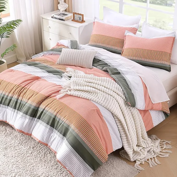 Responsible Litanika Queen Comforter Set Vanilla – 3 Pieces Lightweight Fluffy Bedding Comforter Sets All Season Down Comforter 1 Comforter 2 Pillowcases World-Class