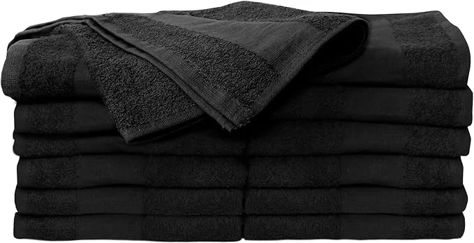 Clean ForPro Premium Bleach Tough Salon Towels Cotton Bleach-Proof Towels High-Grade
