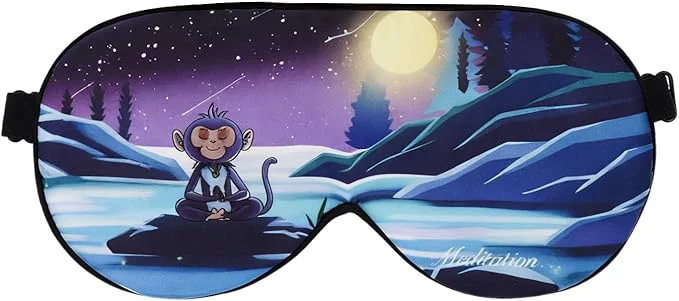 High-Performance ALASKA BEAR Mulberry Silk Sleep Mask Luxury Cool and Lustrous Eye Cover Modern
