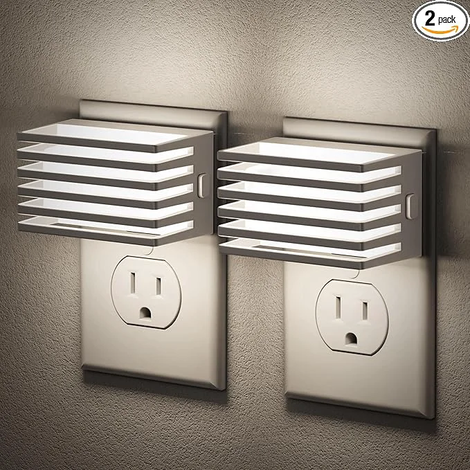 Natural JandCase LED Night Light Night Lights Plug into Wall Trendy