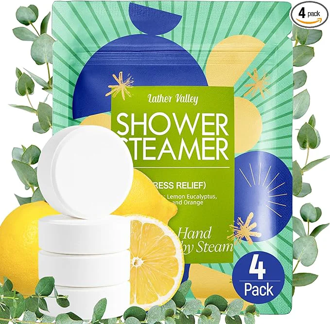 Authentic Shower Steamers Aromatherapy Sport Pure Natural Essential Oils First-Class