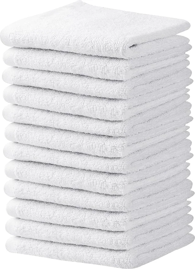 Consistent Towel and Linen Mart White Salon Towels and Home Hair Care Prestigious