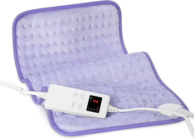 Eco-Friendly Heating Pad for Shoulder Back Legs 6 Fast-Heating Settings Machine Washable Lightweight
