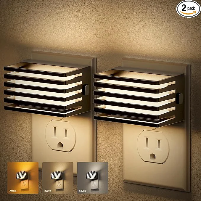 Smart JandCase LED Night Light Night Lights Plug into Wall Eco-Friendly