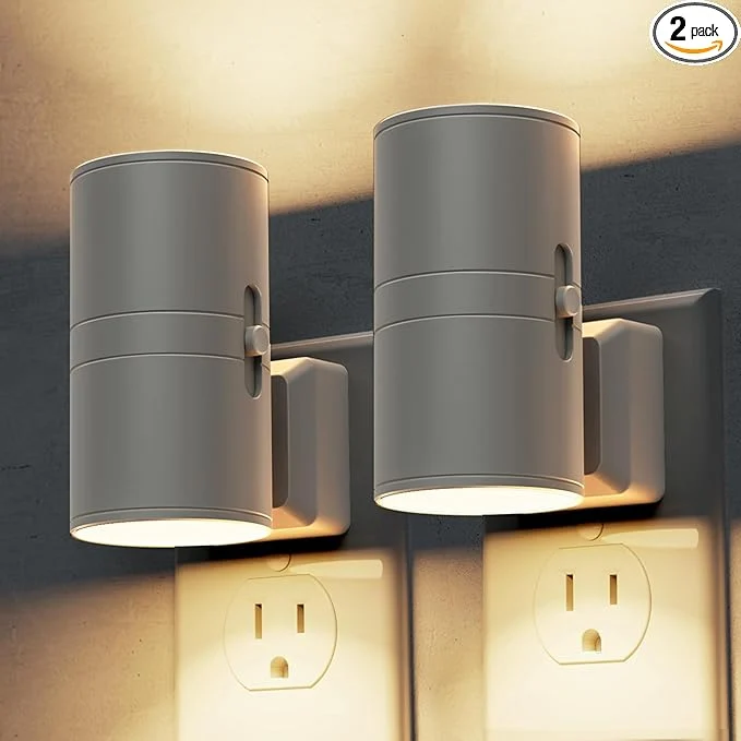Elite L LOHAS LED Night Light Plug in 2 Pack Night Lights Plug into Wall Light Superior
