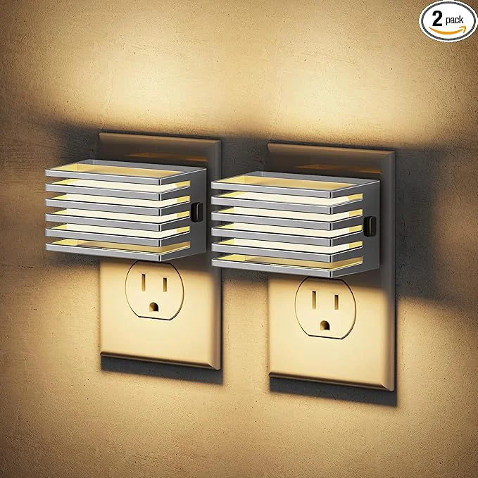 Top-Quality JandCase LED Night Light Dimmable Plug in Night Light Adjustable Brightness Eco-Friendly