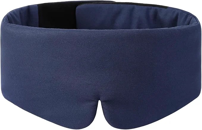 Advanced ALASKA BEAR Wraparound Style Organic Cotton Eye Mask Sustainable