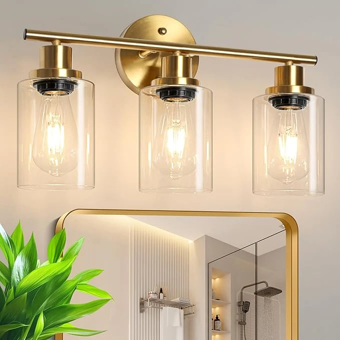 Classic Unicozin Modern Bathroom Light Fixtures 3 Light Vanity Lights Living Room Crafted