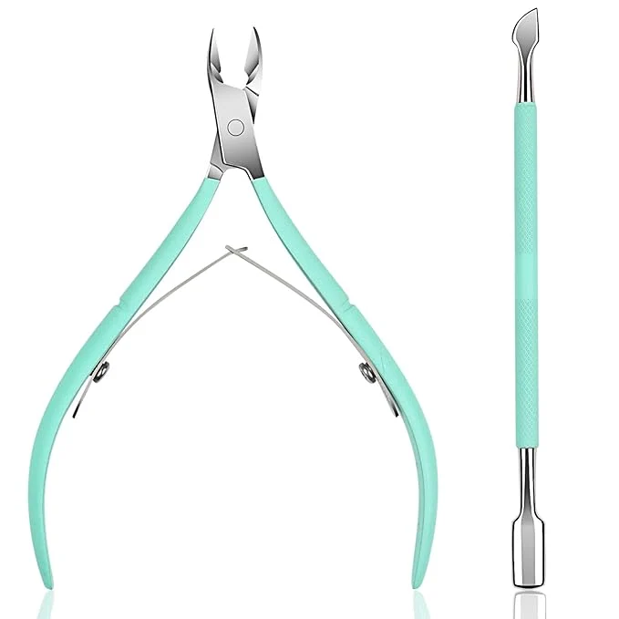 Powerful Ejiubas Cuticle Trimmer with Cuticle Pusher Cuticle Nipper Professional Grade Fast