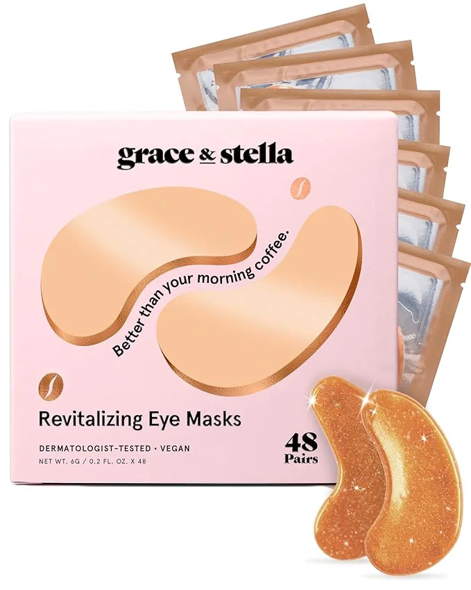 Lightweight grace stella Caffeine Under Eye Patches Environmentally Friendly