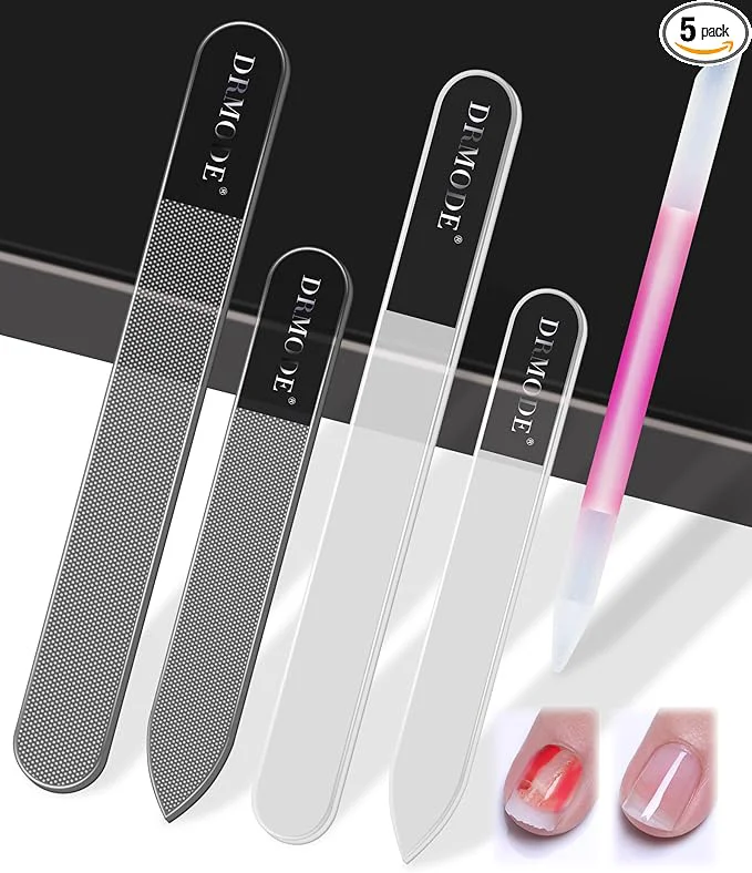 Original Design Glass Nail File Buffer with Case Fast