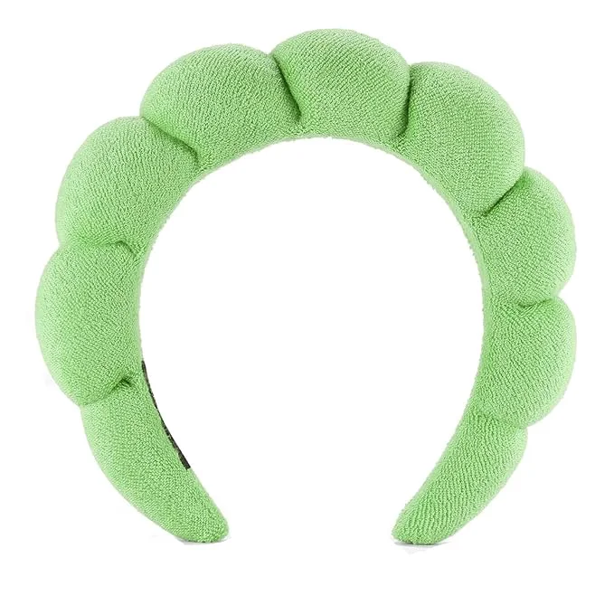 Consistent Spa Headbands for Washing Face Makeup Skin Care Headband Women Bubble Facial Specialty
