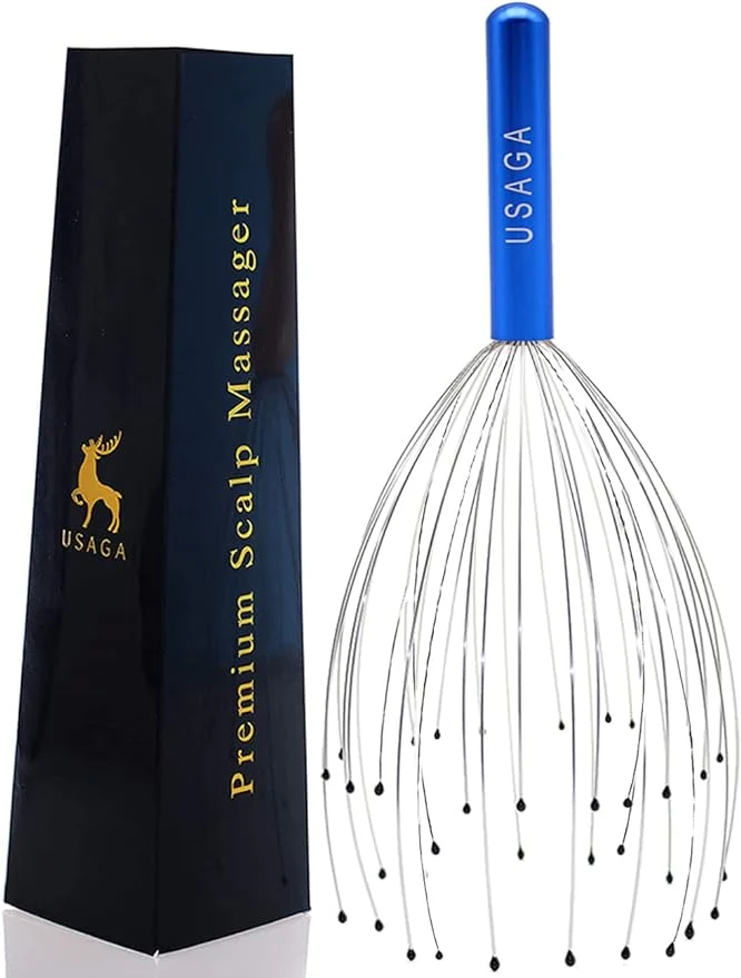 Reliable USAGA 36 Fingers Head Massager Scalp Massager Head Scratcher Stocking Stuffers Elite