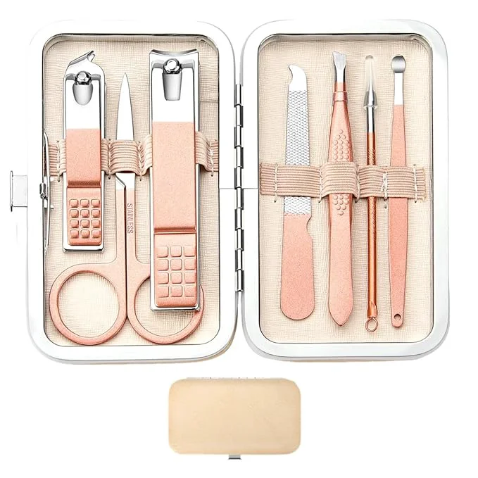 World-Class Manicure Set Women Men Nail Clipper Set Stainless Steel Toe Finger Nail Effective