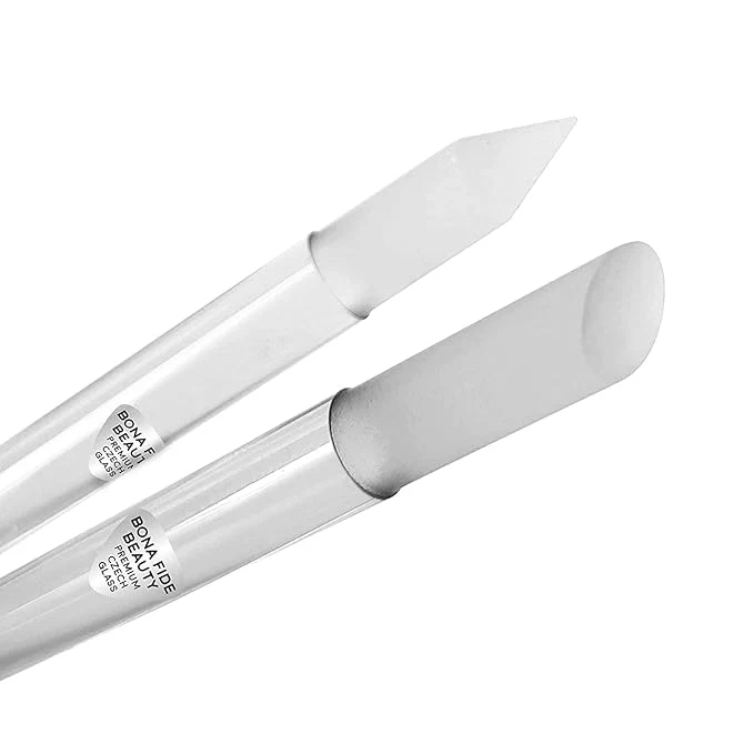 Easy-to-Use BONA FIDE BEAUTY Glass Cuticle Pusher Stylish
