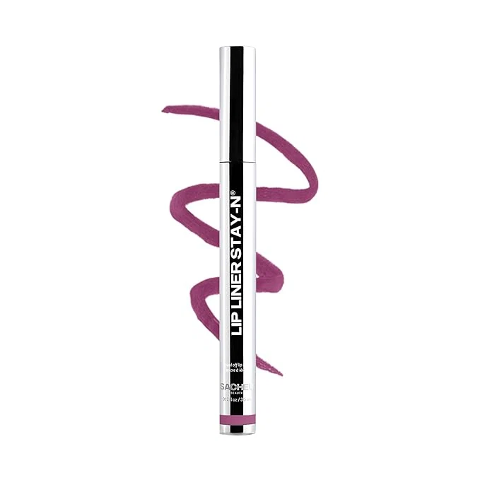 Sustainable Sacheu Lip Liner STAY-N Peel Off Lip Stain — Long Lasting Waterproof Lip Tint Enhanced