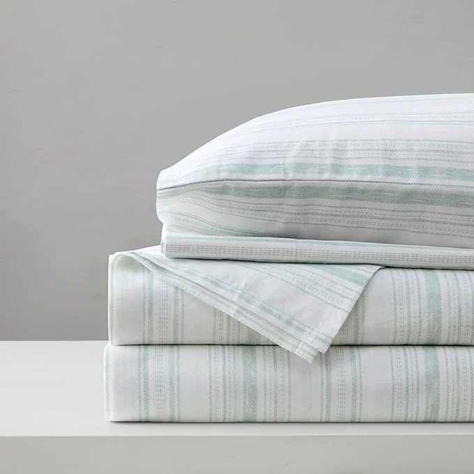 High-Quality Comfort Spaces Cotton Sheet Set Breathable Lightweight Soft with 12 quot Elastic Pocket Fits up to 14 quot Mattress All Season Cozy Bedding Matching Pillow Case Twin Good Vibes 3 Piece Optimized