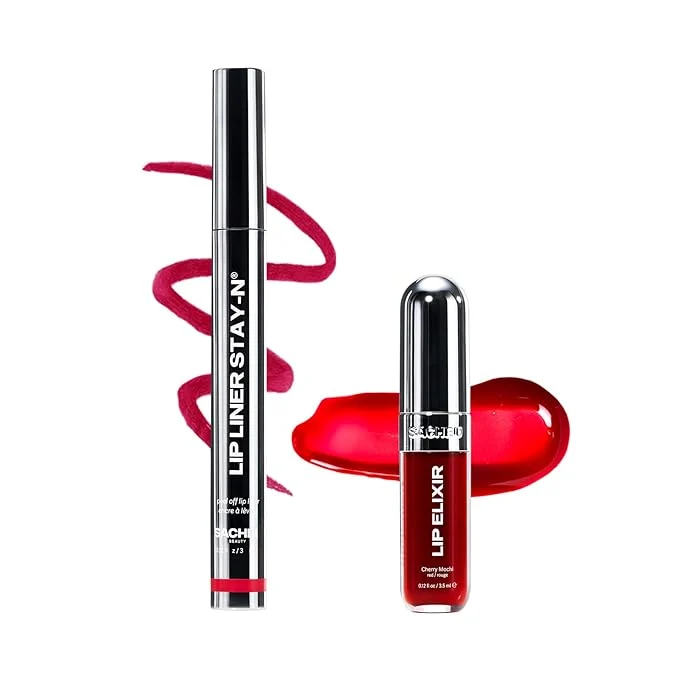 Fashionable Sacheu Lip Liner STAY-N Peel Off Lip Stain — Long Lasting Waterproof Lip Tint Excellent