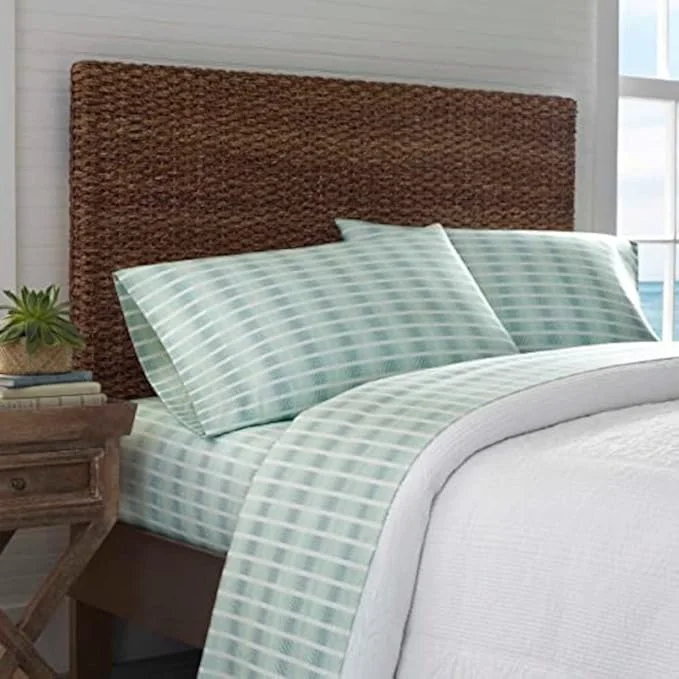 Convenient Tommy Bahama – Queen Sheets Cotton Percale Bedding Set Crisp amp Cool Stylish Bedding Set Off The Grid Green Queen Fine
