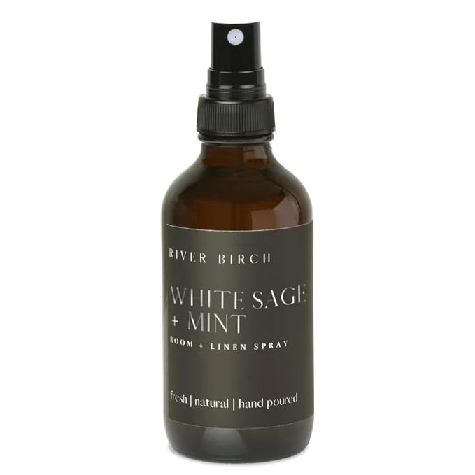 Smart River Birch White Sage Mint Scented Linen and Room Spray Home Fragrance 4 Detailed