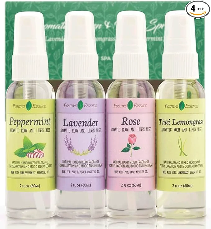 Original Linen and Room Spray Gift Set Natural Air Freshener Made Exceptional