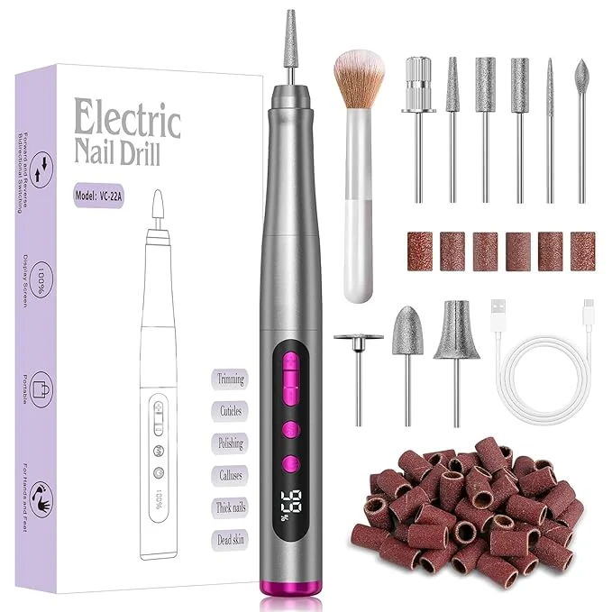 Trendy Cordless Nail Drill 35000RPM Portable Electric Nail File Exclusive