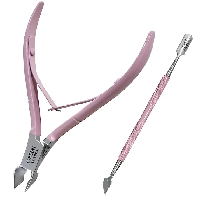 Long-Lasting Professional Cuticle Trimmer Nail Cuticle Cutter Stainless Steel Cuticle Nippers Reusable