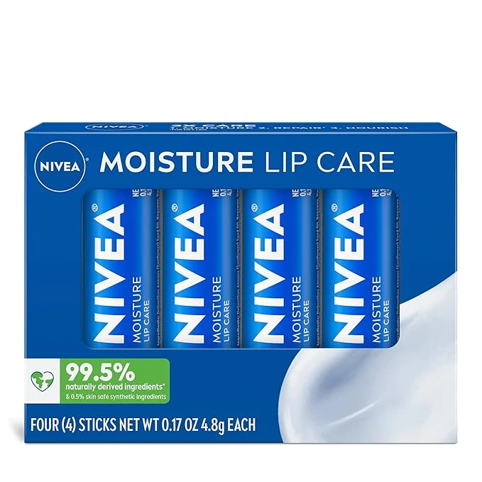 Organic NIVEA Moisture Lip Care Hydrating Lip Balm Consistent