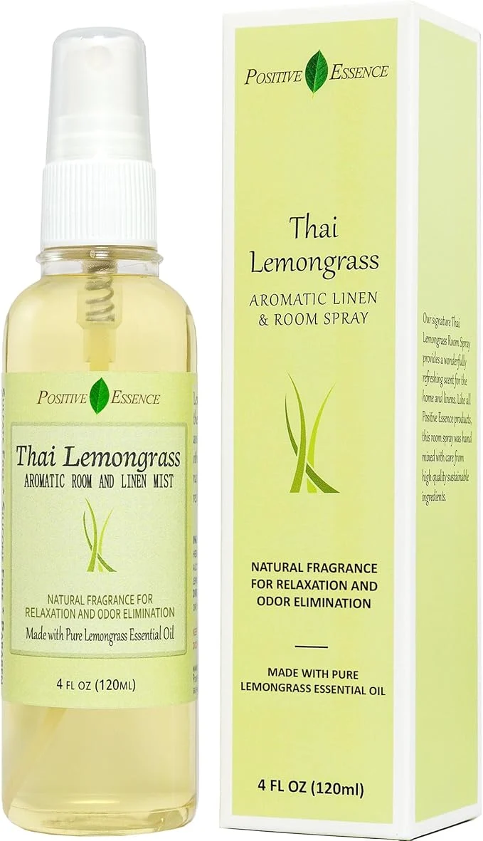 Classic Thai Lemongrass Linen and Room Spray Natural Air Freshener Made First-Class