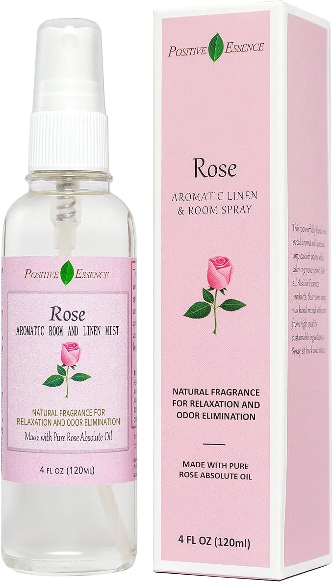 Enhanced Rose Linen and Room Spray Natural Pillow Spray Made Verified