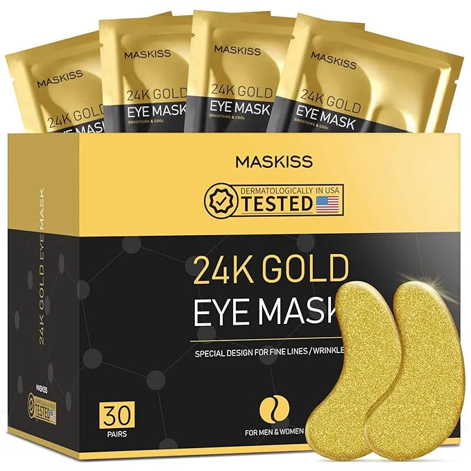Specialty Maskiss 24k Gold Under Eye Patches Eye Mask Collagen Skin Care Products Luxury