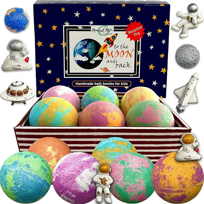 World-Class Galaxy Bath Bombs for Kids Clean