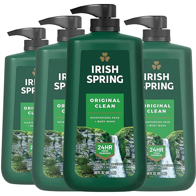 Stylish Irish Spring Clean Body Wash 30 Oz Pump Soft