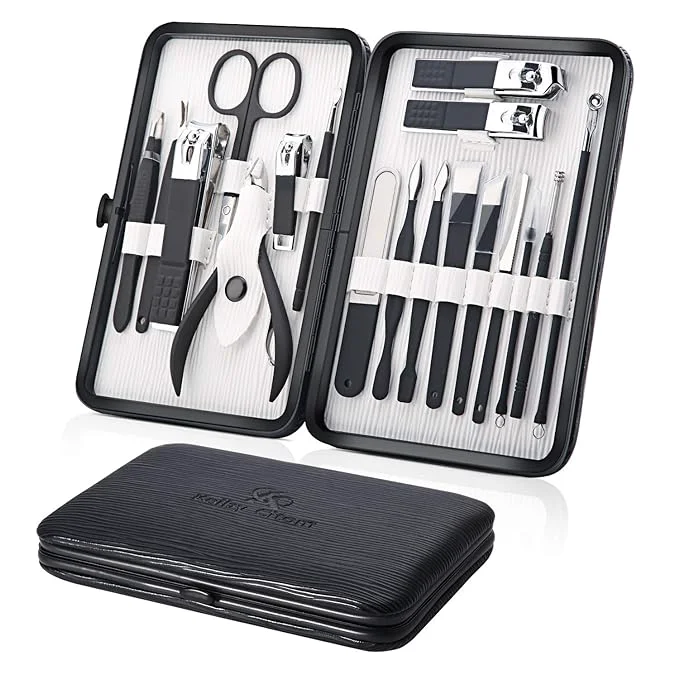 Clean Professional Stainless Steel Nail Clipper Travel Grooming Kit Nail Tools Long-Lasting