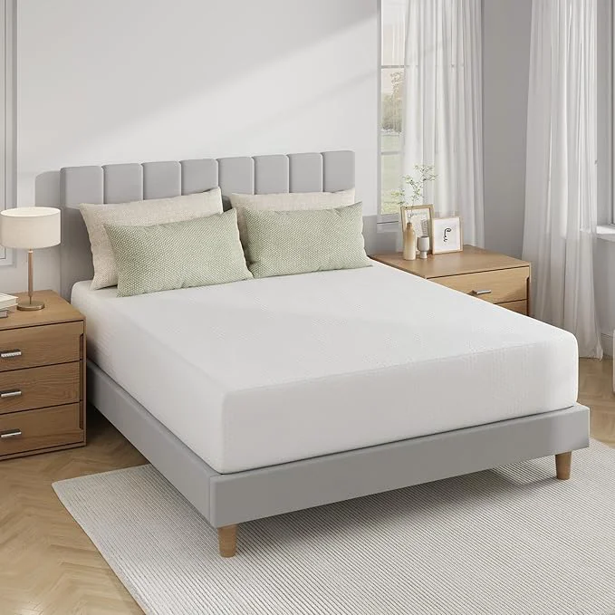 Authentic Novilla 12 inch Twin Memory Foam Mattress Twin Size Gel Memory Foam Mattress for Cooling Night Sleep Pressure Relief CertiPUR-US Original Design
