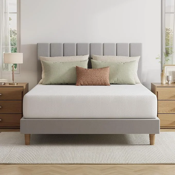 User-Friendly Novilla Twin Size Mattress 10 Inch Twin Bed Mattress with Gel Memory Foam for Cooling Night Sleep amp Pressure Relief CertiPUR-US Green