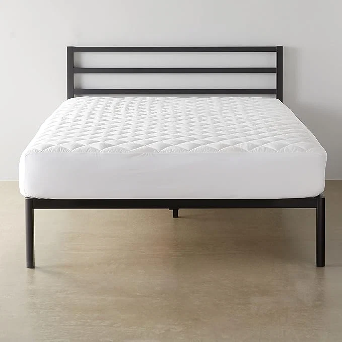 Carefully Designed Amazon Basics Hypoallergenic Breathable Quilted Mattress Topper Pad 18 Inches Deep Twin XL White Superior