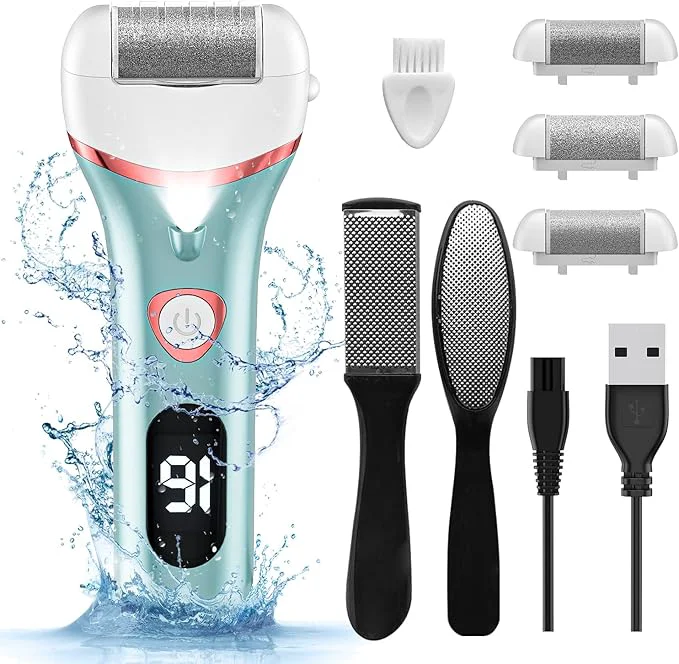 Genuine Electric Foot Callus Remover Rechargeable Portable Electronic Foot File Trusted