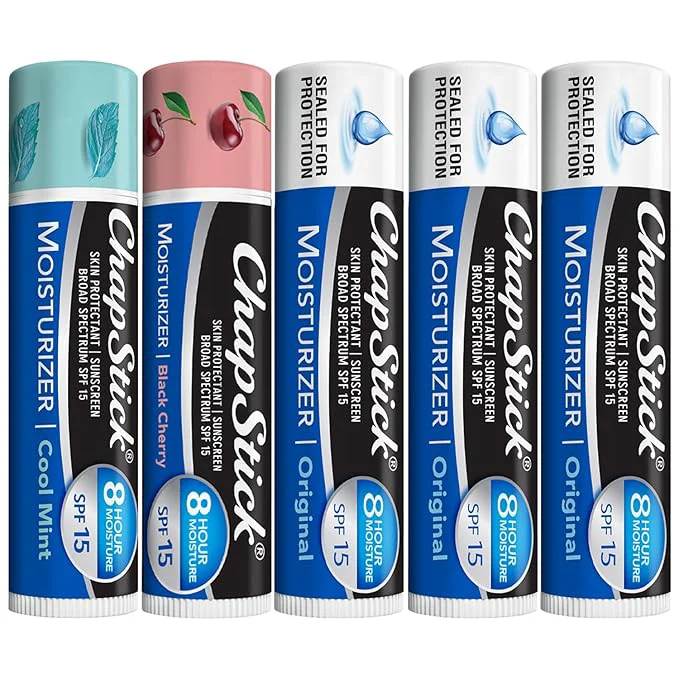 Innovative ChapStick Lip Balm Moisturizer 2-in-1 Lipcare SPF 15 Bundle – Luxury