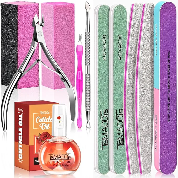 Functional TsMADDTs Manicure Tools Kit Nail Care Kit Fast