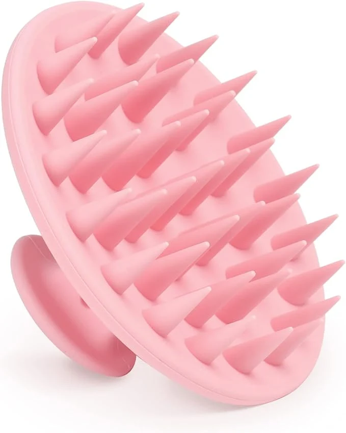 Minimalist Meartchy Silicone Scalp Massager Shampoo Brush Scalp Brush Pure