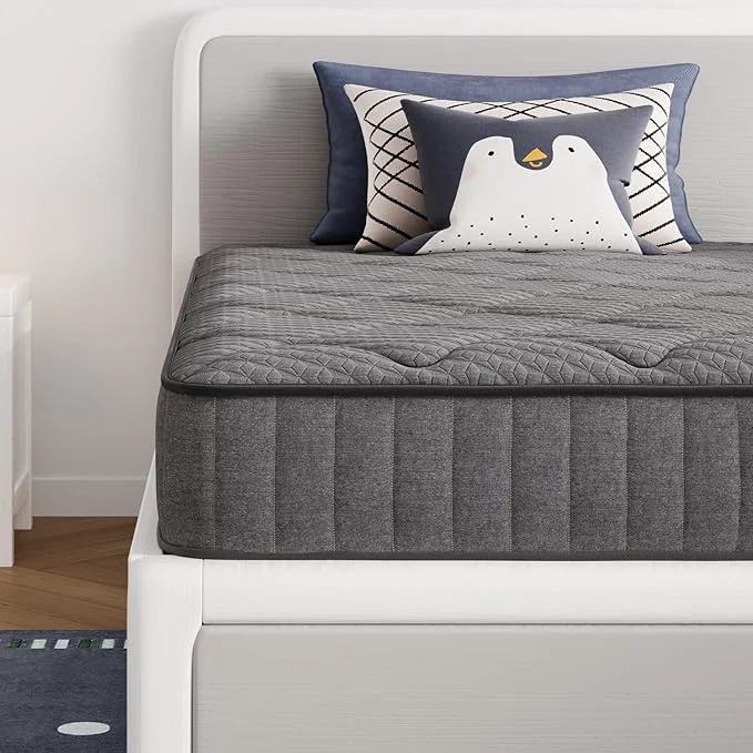 Original Avenco 8 Inch Full Size Mattress Full Mattress in a Box Medium Firm Hybrid Mattresses with Smarts™ Coil and Gel Memory Foam for Cool Night Sleep amp Pressure Relief CertiPUR-US Traditional