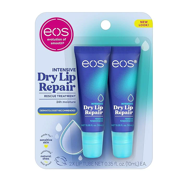 Versatile eos The Hero Lip Repair Extra Dry Lip Treatment 24HR Moisture Natural Trendy