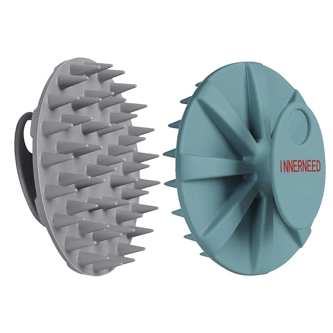 Modern Scalp Massager Shampoo Brush Wet Dry Manual Scalp Care Head Scrubber Hair Flexible