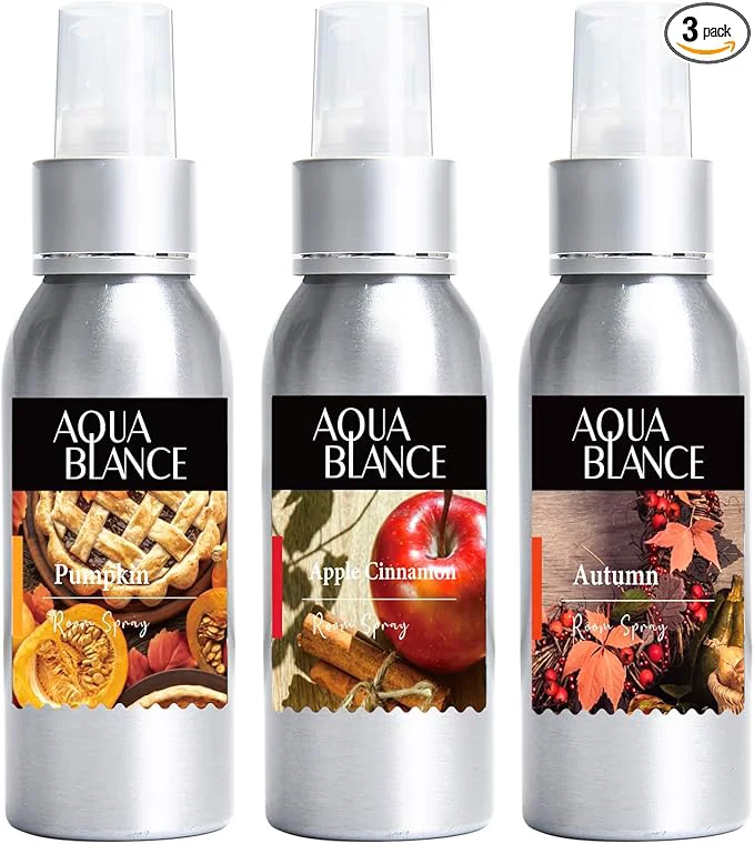 Environmentally Friendly Fragrant Room Spray Apple Cinnamon 3 x 3.4 fl oz Air Fresheners Odor Genuine