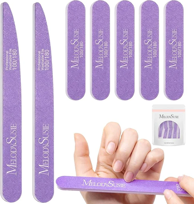 Effective MelodySusie Nail File Kit Professional Manicure Pedicure Supplies Elite