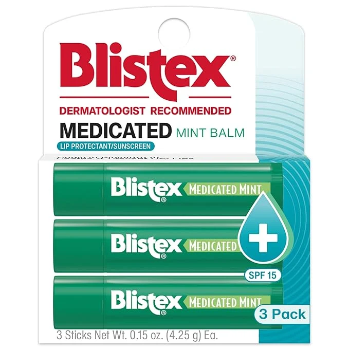 Prestigious Blistex Medicated Mint Balm Easy-to-Use